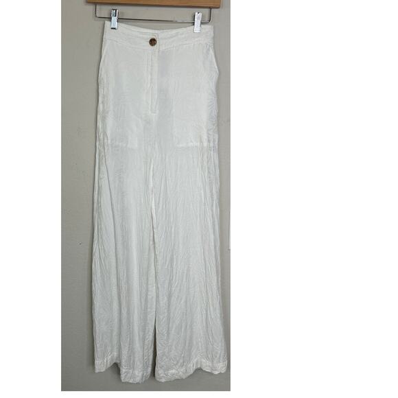 Revolve House of Harlow 1960 Floral Embroidered Flowy Pant Size XS - Picture 2 of 9
